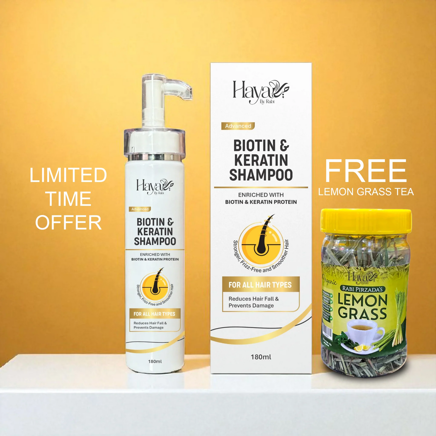 Biotin & Keratin Shampoo – Strength & Repair Formula